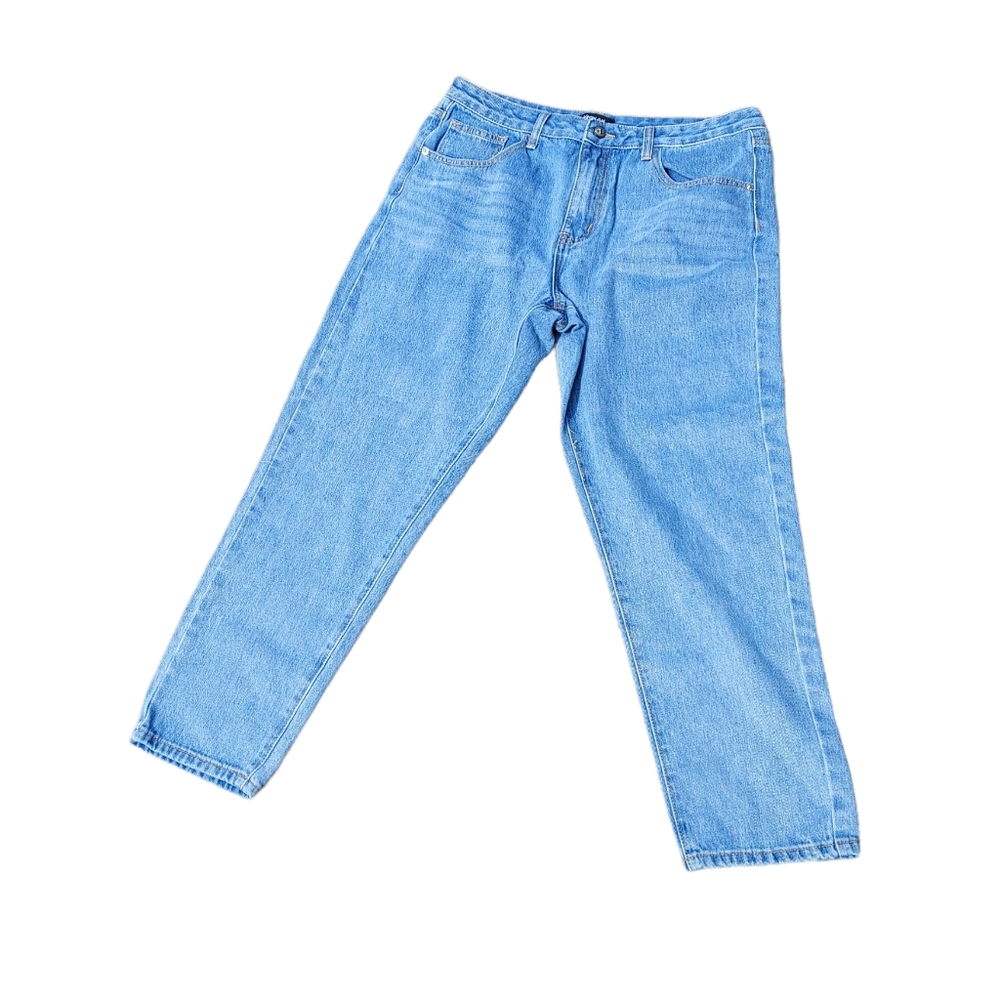 Nasty Gal 14 High Rise Blue Jeans Denim Pants Woman Vintage 90s y2k 80s